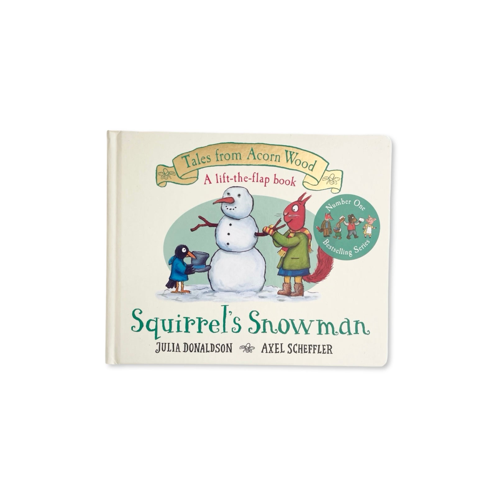 Tales From Acorn Wood: Squirrel's Snowman Board Book