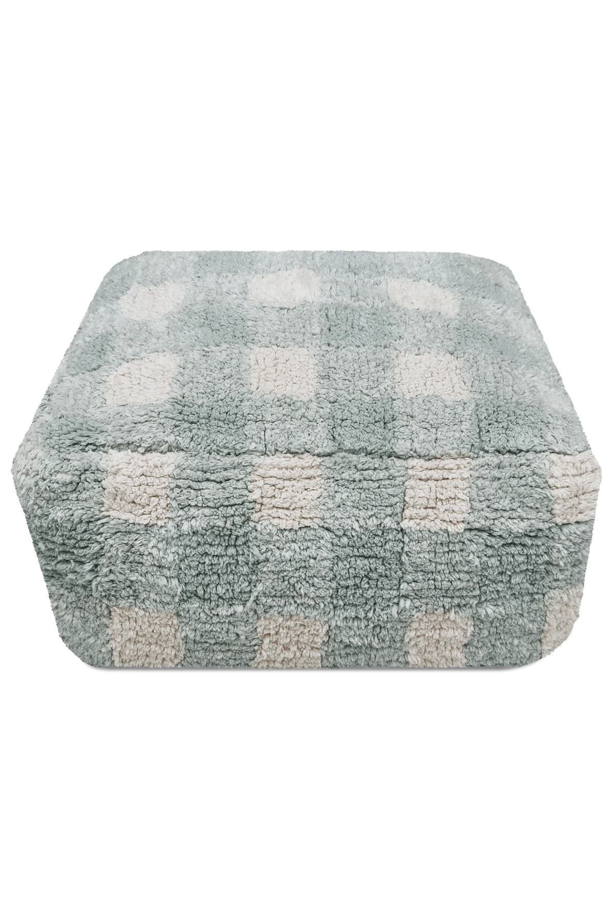 Lorena Canals Pouf Vichy - Blue Sage