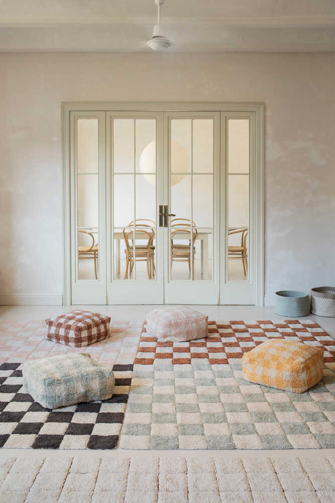 Lorena Canals Pouf Vichy - Honey