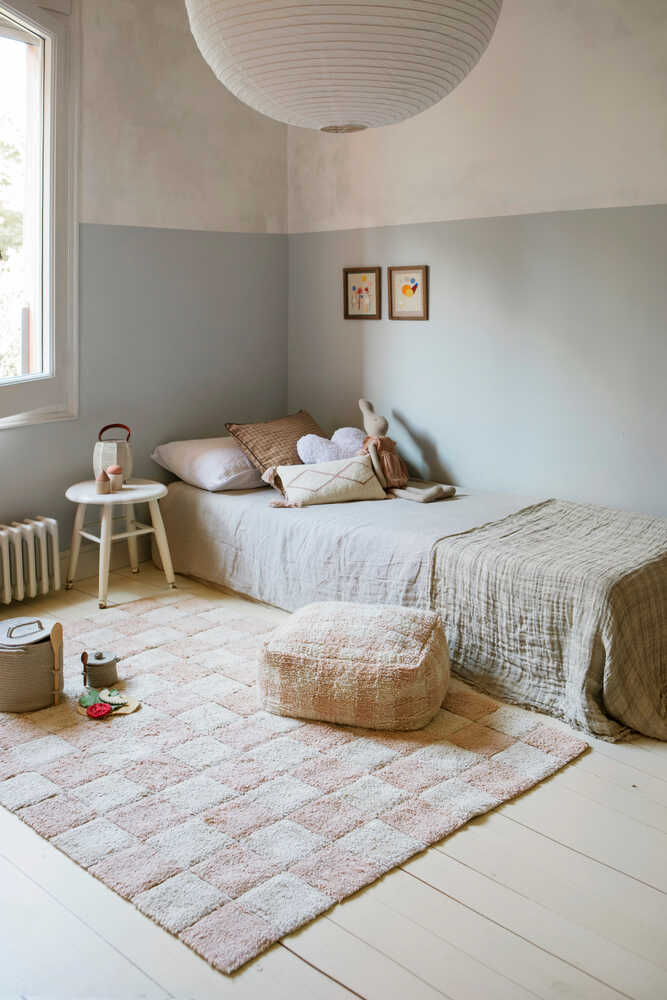 Lorena Canals Pouf Vichy - Rose