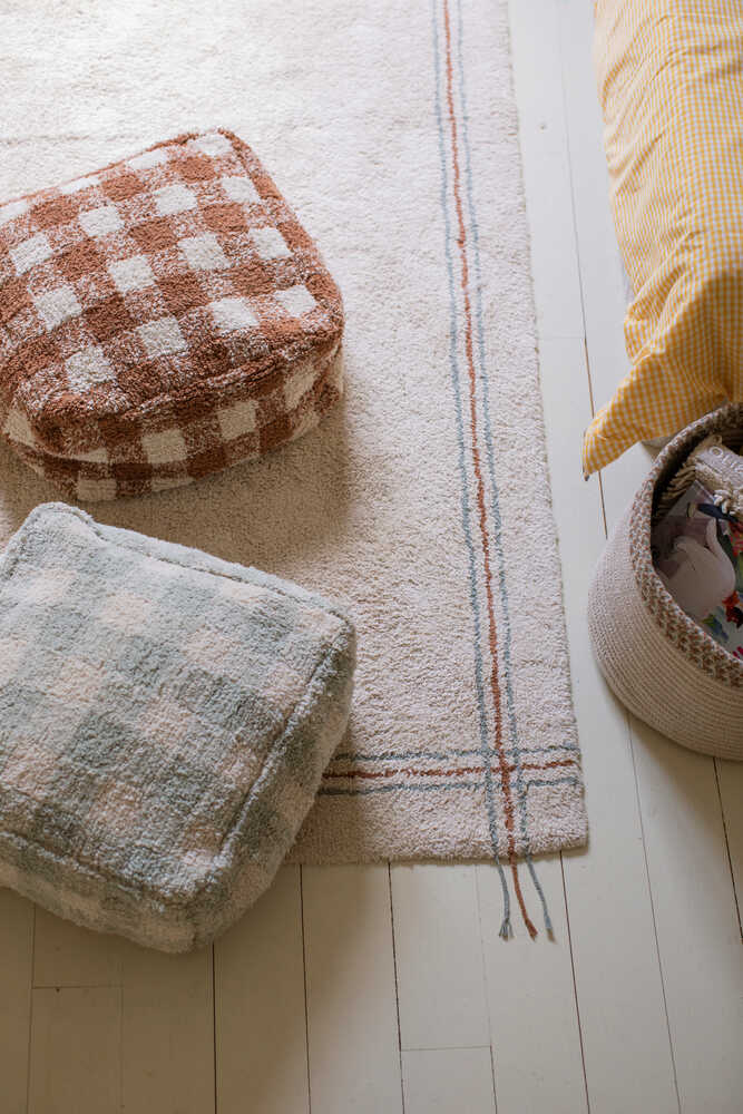 Lorena Canals Pouf Vichy - Toffee