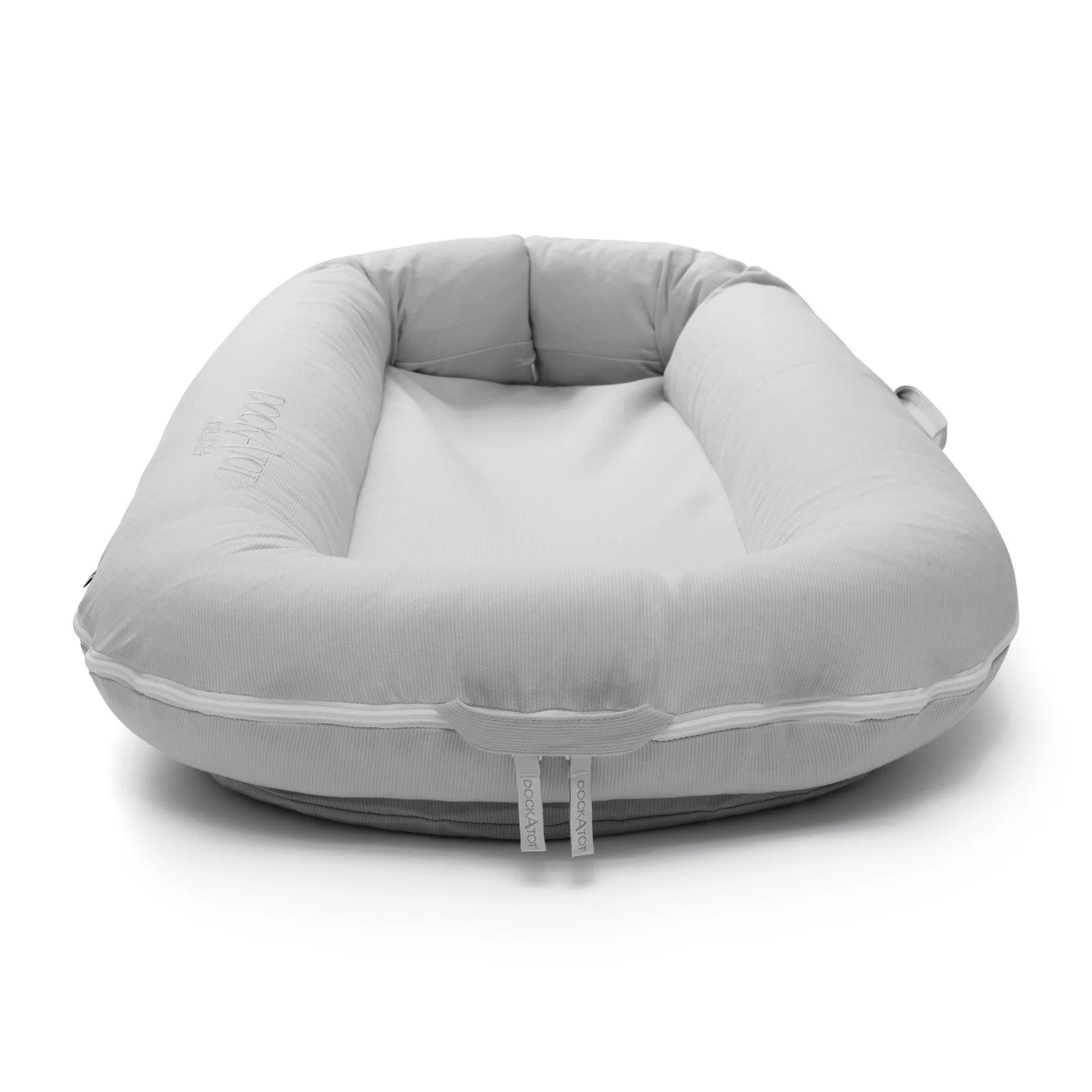 Deluxe+ Dock (0-8 months) - Cloud Grey - Bubbadue
