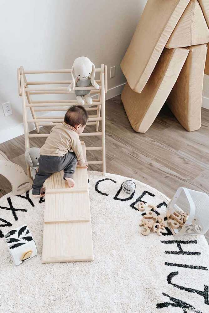 Lorena Canals Washable Rug ABC - Natural/Black