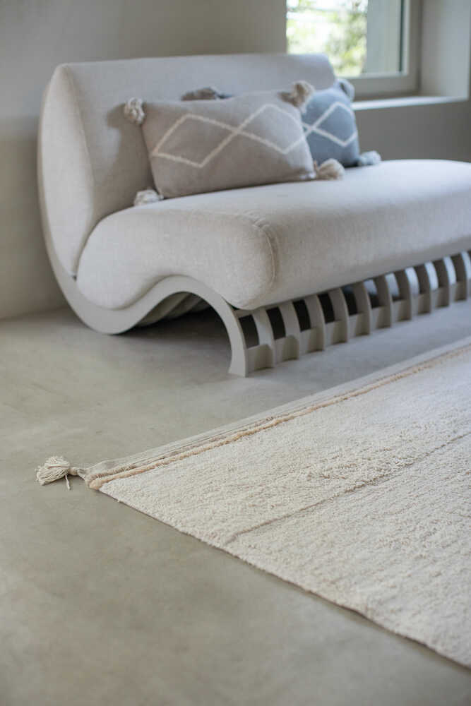 Lorena Canals Washable Rug Bloom - Natural