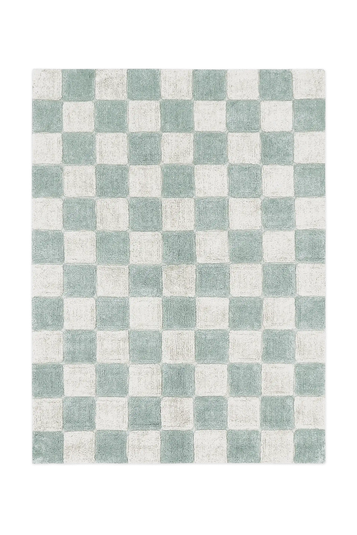 Lorena Canals Washable Rug Kitchen Tiles - Blue Sage