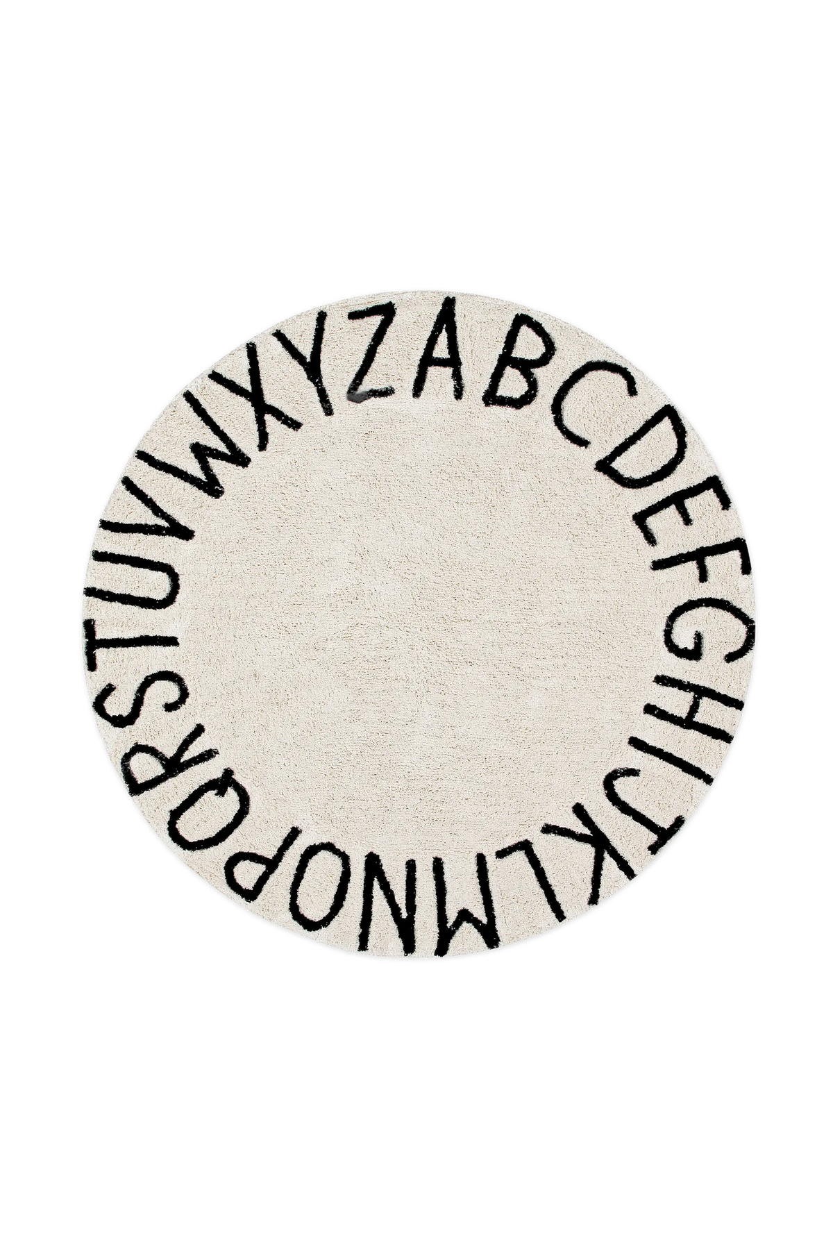 Lorena Canals Washable Rug ABC - Natural/Black