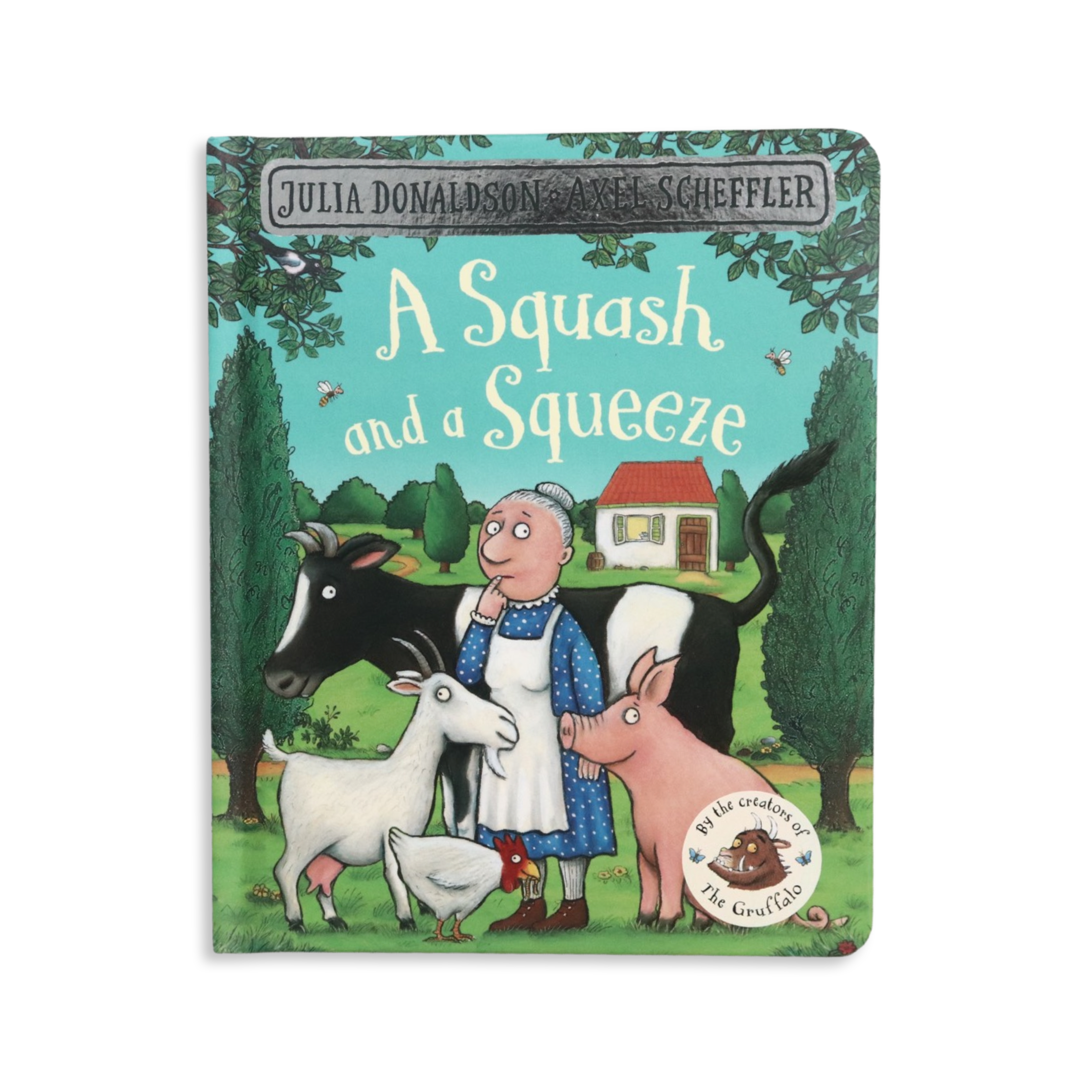 A Squash & A Squeeze Board Book - Bubbadue