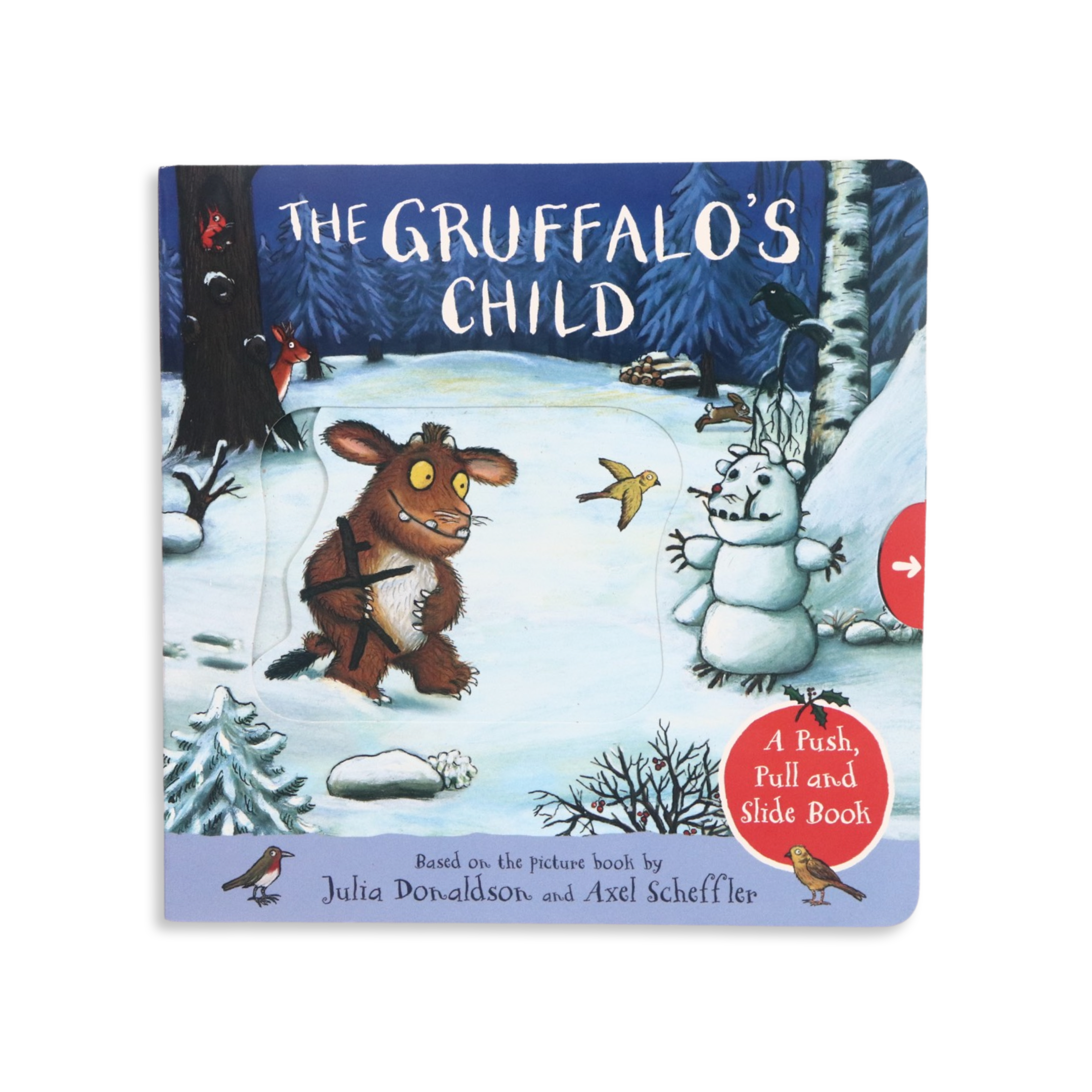 The Gruffalo's Child: A Push, Pull & Slide Board Book - Bubbadue