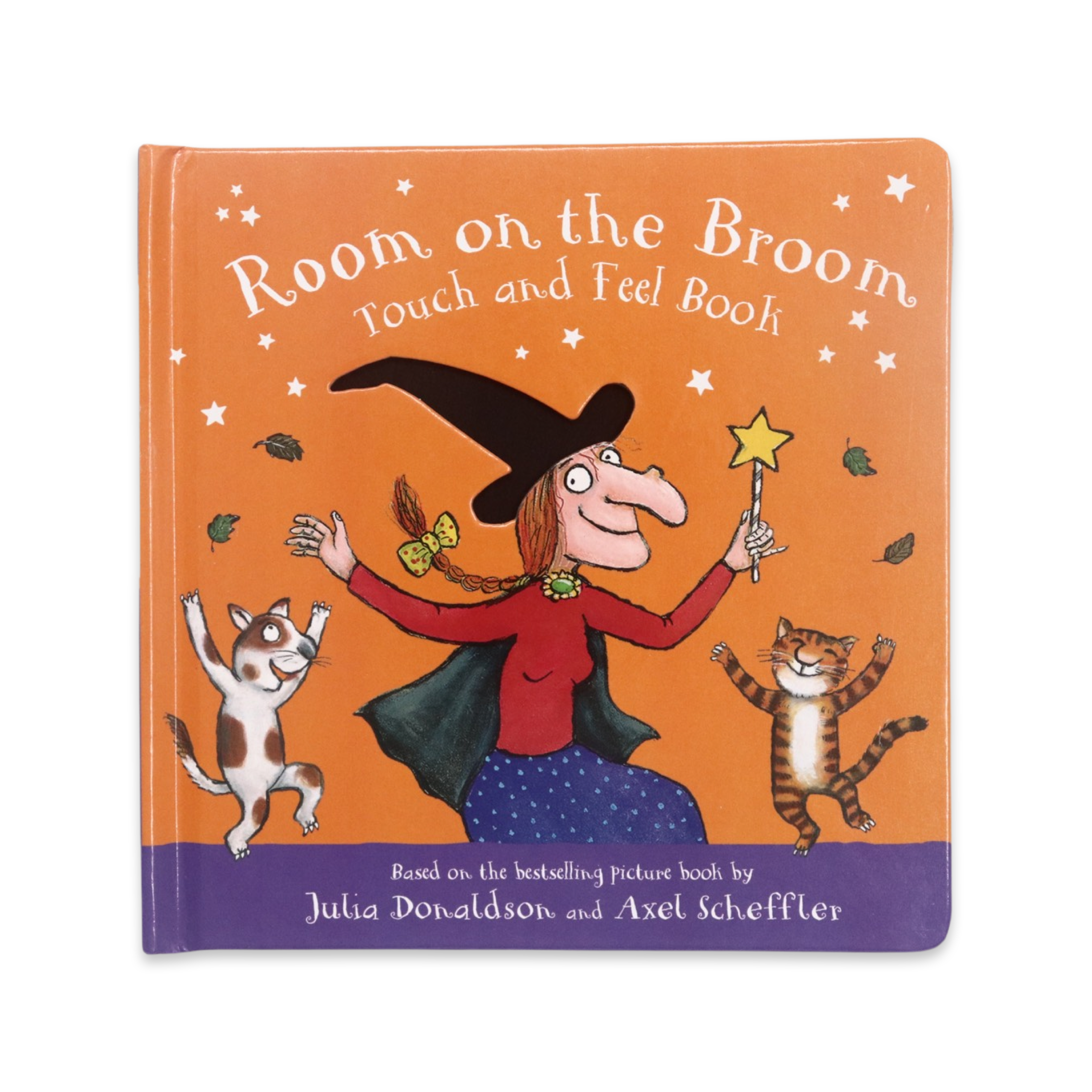 Room on the Broom Touch and Feel Board Book - Bubbadue