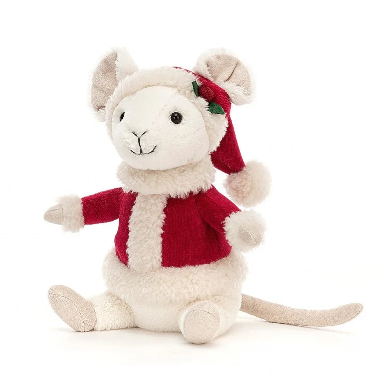 Merry Mouse - Jellycat - Bubbadue